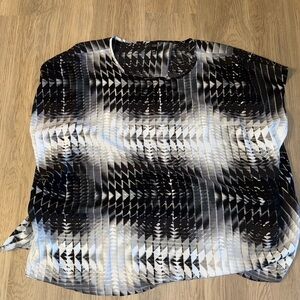 ⭐️Monochrome Geometric Women's Blouse⭐️‎